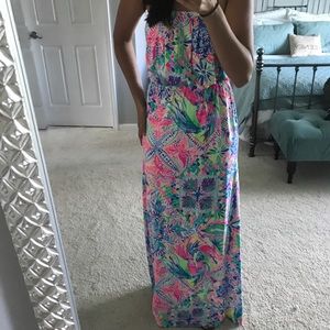 Strapless Lilly Pulitzer Dress